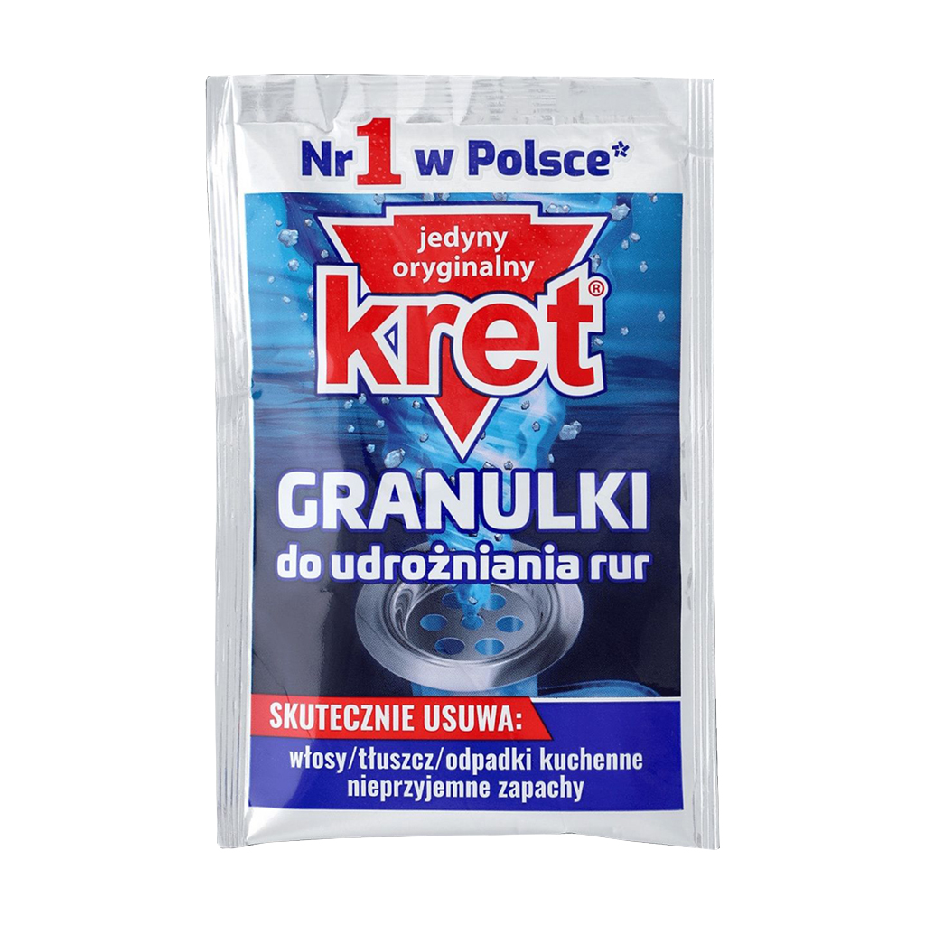 Гранули для прочищення труб Kret, 40 г